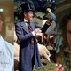 From left: Eddie Murphy, Rex Harrison, and Robert Downey Jr. as Dr. Dolittle.